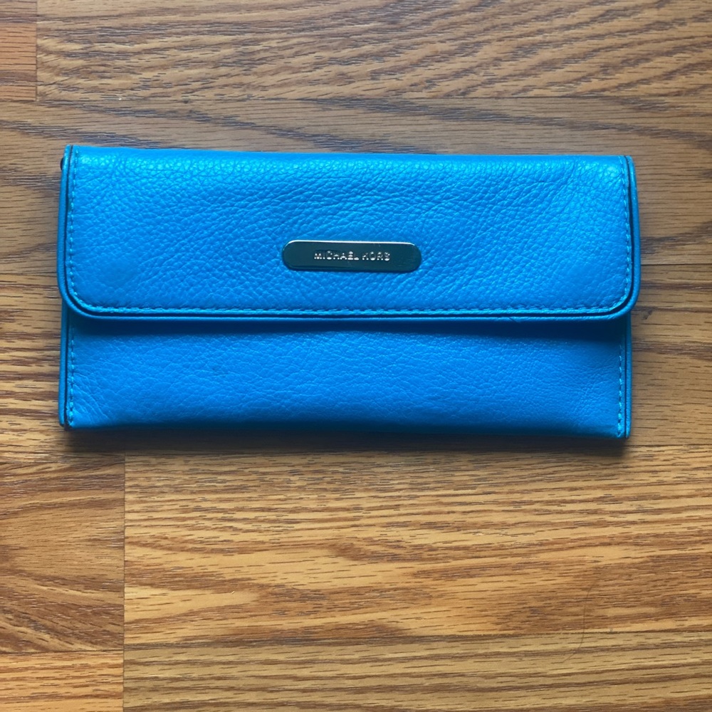 Royal Blue Micheal Kors Wallet